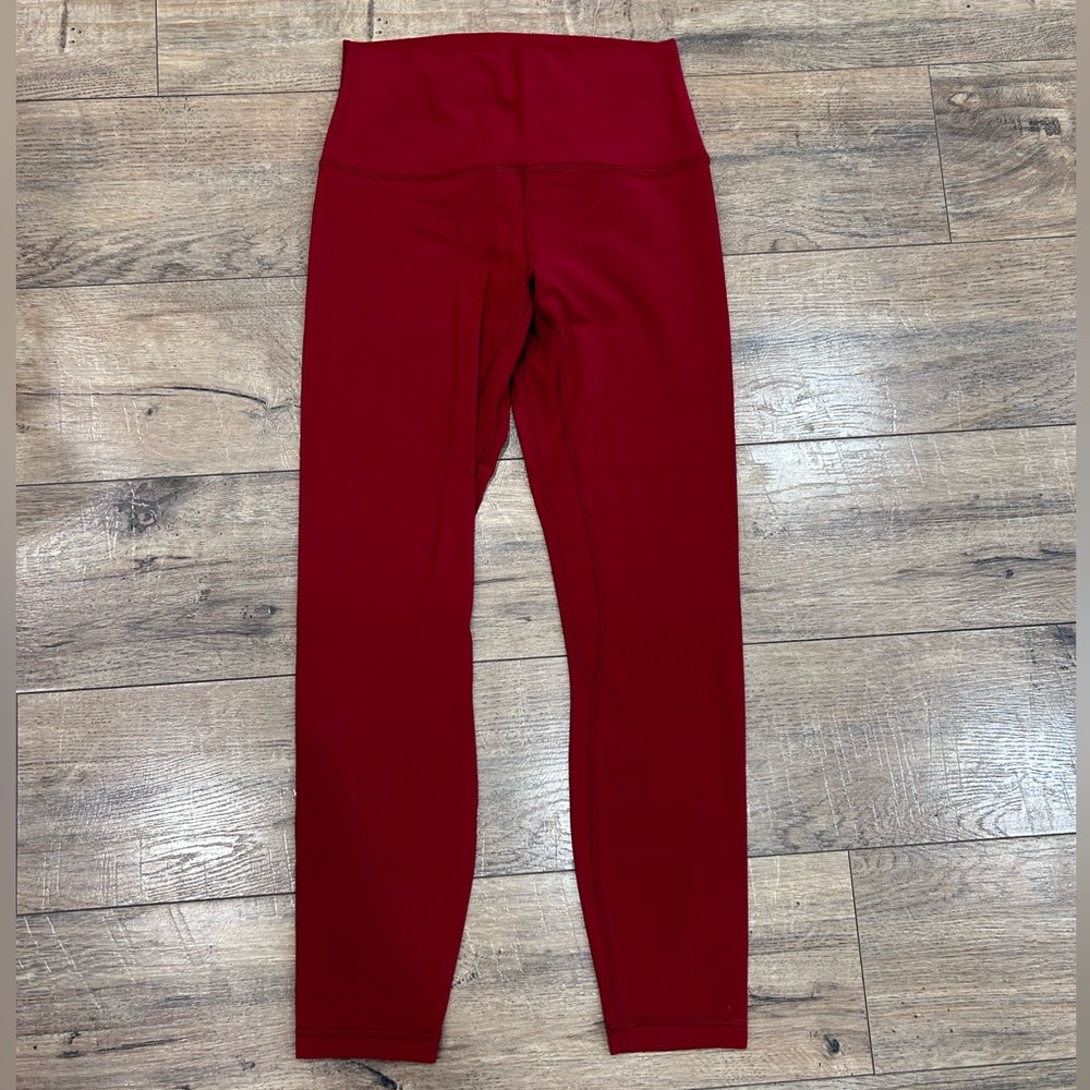 lululemon Align™ High Rise Legging - Size 6 - Ruby Red